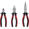 KS Tools 115.1010 ERGOTORQUE pliers set, 3 pcs, 160-200mm