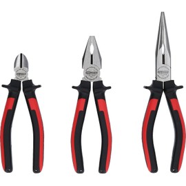 KS Tools 115.1010 ERGOTORQUE pliers set, 3 pcs, 160-200mm