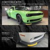 Front Lip Protector Compatible for 2008-2023 Dodge Challenger SRT Hellcat
