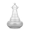 TC Energy Design Decanter Alladin 1.3l PLATINE - Platinum-Coloured Flower