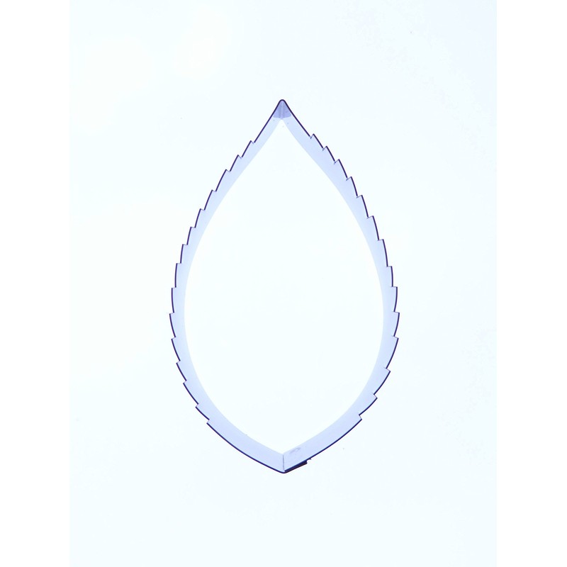 Rose Leaf Stainless Steel Sugarcraft Cutter (Large 72mm)