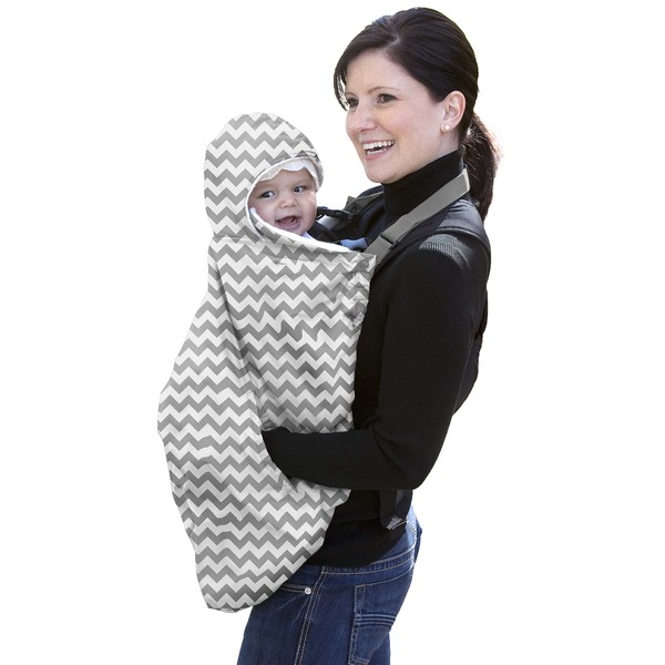 Jolly Jumper Snuggle Cover - Grey Chevron