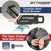 Stinger ResqBlade Emergency tool Pocket Knife, Utility Knife with Window