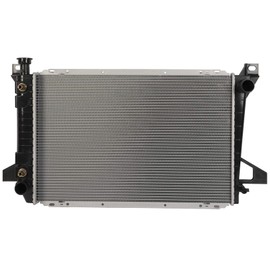 OCPTY Core Radiator Plastic Aluminum Radiator Compatible for 1985-1996 for Ford Bronco 1985-1996 for Ford for F-150 1985-1997 for Ford for F-250 1985-1997 for Ford F-350 1453