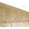 14" Allwood Pine Wainscot Extension Kit