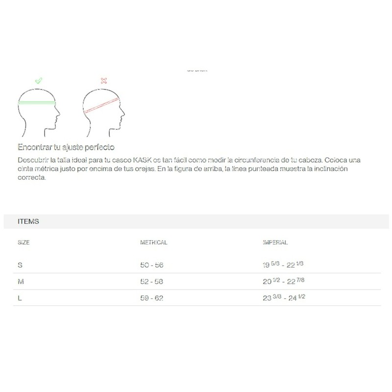 Kask KASK MOJITO 3 RED M: 20.5 - 22.8 inches