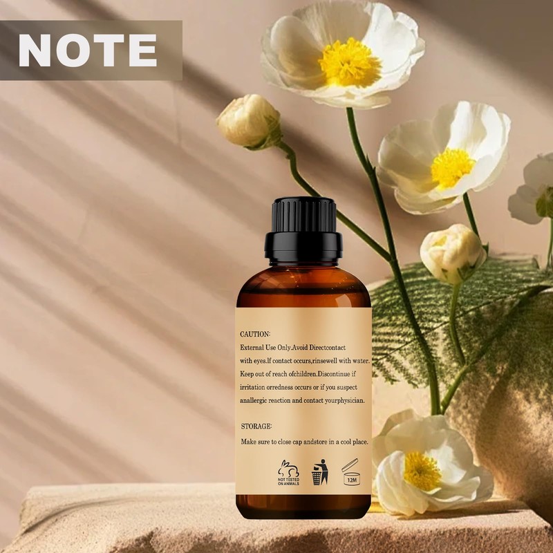 Wuvezrub Jasmine Essential Oil -, Pure & Natural, 120ML /