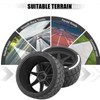 1/7 1/8 RC On Road Racing Tires and Nylon Wheels