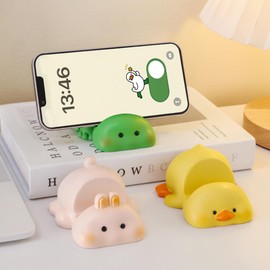 BOLLEY JOSS Cute Dog Desk Cell Phone Stand Holder Cartoon Animals Smartphone Holder Bracket for Desk Ornament Gift