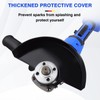 Cordless Angle Grinder,21V Brushless Power Angle Grinder Tools with 3.0Ah