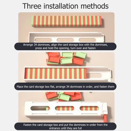 OBEST 180 Pieces Domino Train Toy Set, Electric Domino Rally Train with Light and Sound, Automatic Domino Laying Blocks, Stacking Toy for Children, Educational Toy for Boys and Girls (Blue)