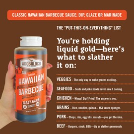 Adoboloco Classic Hawaiian Barbecue Sauce - Gluten Free