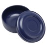Men Shaving Soap Bowl Dark Blue Wide Mouth Easy To