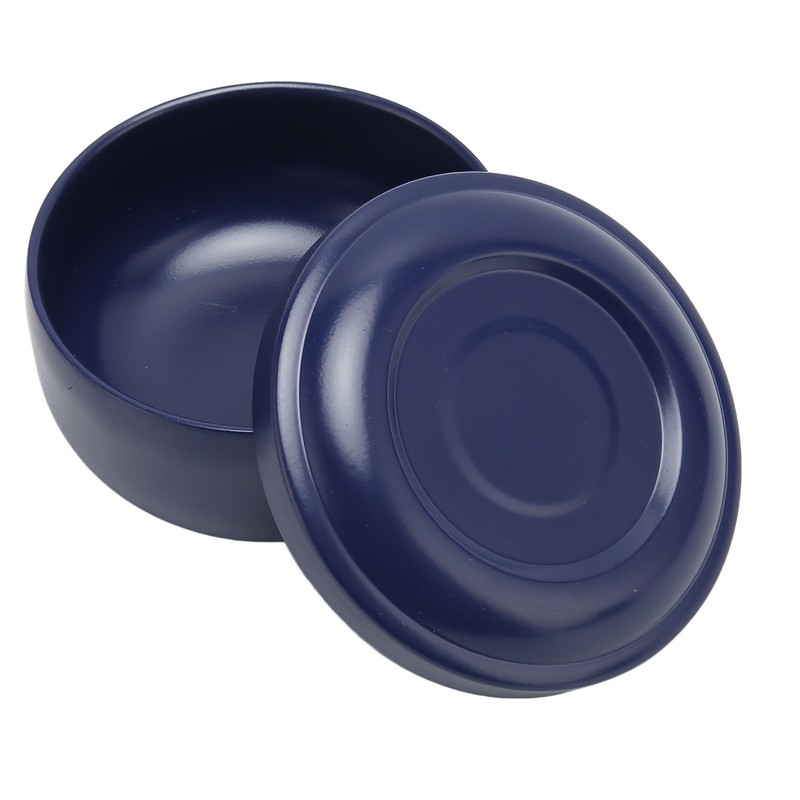 Men Shaving Soap Bowl Dark Blue Wide Mouth Easy To