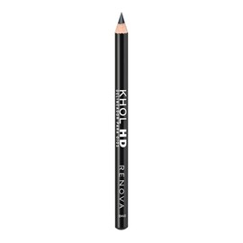 Renova Lapiz Delineador para Ojos Khol HD, color Negro Intenso, 1.1 g