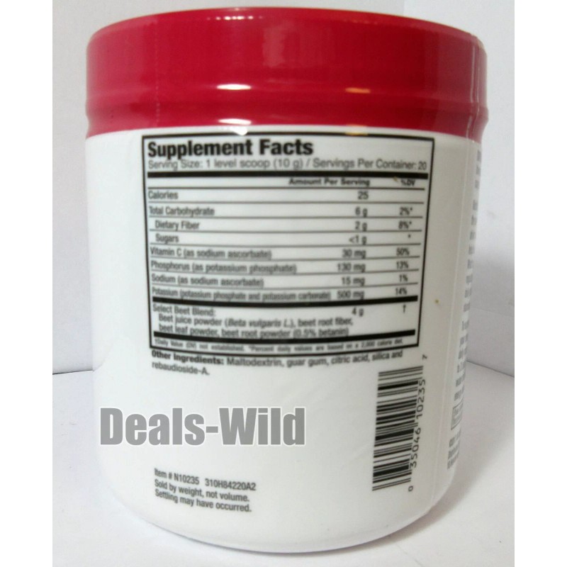 Nutrition Works Beets Circulation Superfood Powder Mix for Smoothie NutritionWorks