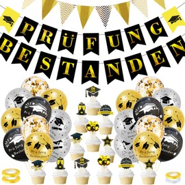 Graduation Decoration, Graduation Party Decoration 2024, Congratulations Graduation Decoration Set, Exam Passed Garland, Graduation Balloons, for Graduation Party Decorations, Bachelor Decoration