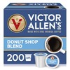 Victor Allen's Coffee Donut Shop Blend, Medium Roast, 200 Count,