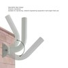 Adjustable Starlink Mounting Kit, Heavy Duty Stainless Steel Wind Proof