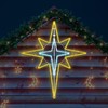 Wettal 43'' Christmas Star of Bethlehem LED Star Hanging Lights