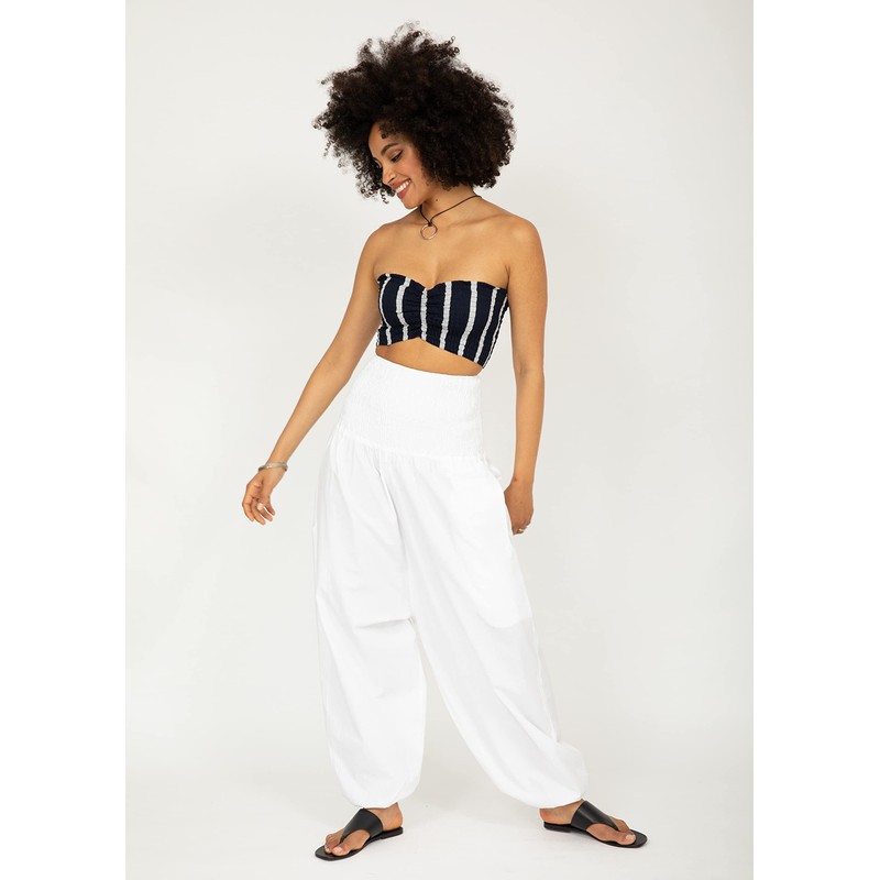 likemary - overol de harén para mujer, pantalones de harén,