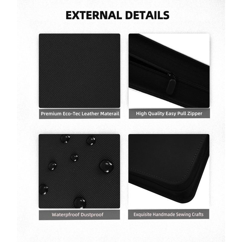 ARCHIVALPRO 4 Pocket Graded Card Binder - Holds 40 PSA/SGC/BGS