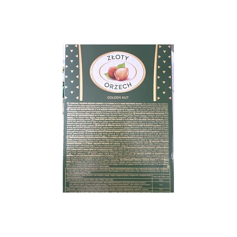 Hazelnut-filled Chocolates - 1 Lb. (Approx. 32 Pcs.)