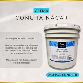 Crema Concha Nacar Corporal y Facial 4 Kilos
