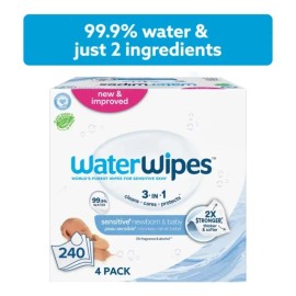 Toallitas Humedas Water Wipes 240 Paquete De 4
