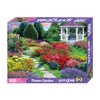 Springbok Flower Garden 500 Piece Puzzle for Adults - Featuring