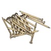 sourcing map 20 Pcs Small Tiny Nails 2.8mmx50mm(DXL) Tiny Brass