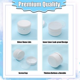 BINQER Versatile Travel Containers – Perfect for Lotion, Cream, Powder, Small Beads, Buttons, Earrings - Toddler Ballet Tights & Pantyhose Women Organizer