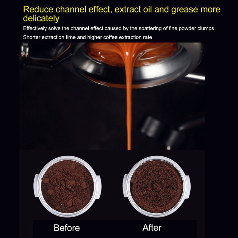 Espresso Distribution Tools, Coffee Needle Distributor with Base, Professional Coffee
