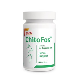 ChitoFos 60 Tablets Renal Support Chitosan for Cats and Dogs