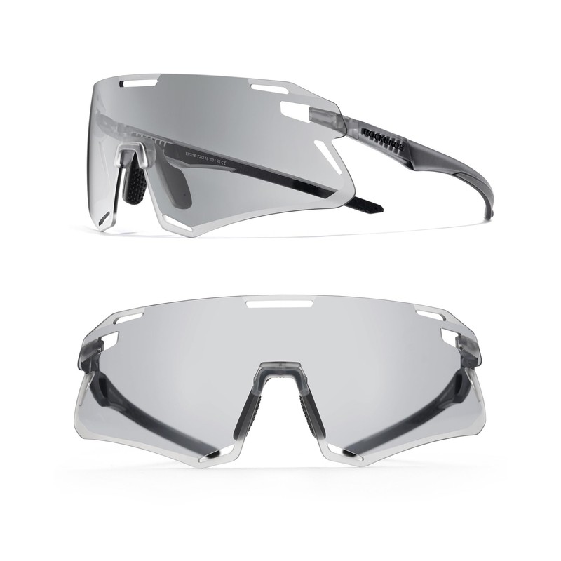ROCKBROS Photochromic Cycling Sunglasses UV400 Running Glasses for Men Women