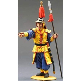 King & Country Imperial China IC015 Standing Guard Reporting 1:30 Scale Pewter