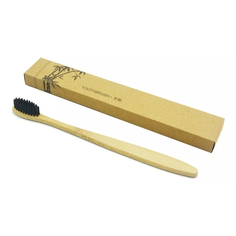 Universo en Linea Cepillo Madera Bambú Natural Ecológico + Regalo