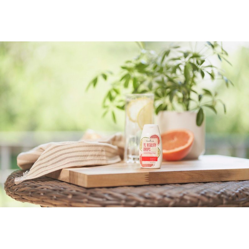 Young Living YL Vitality Drops - Grapefruit Bergamot Flavor, 3