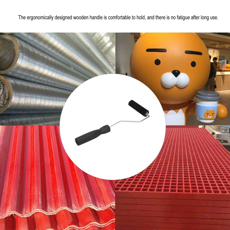 Diameter 28x100mm Fiberglass Laminating Bubble Roller Rolling Tool for Fiberglass