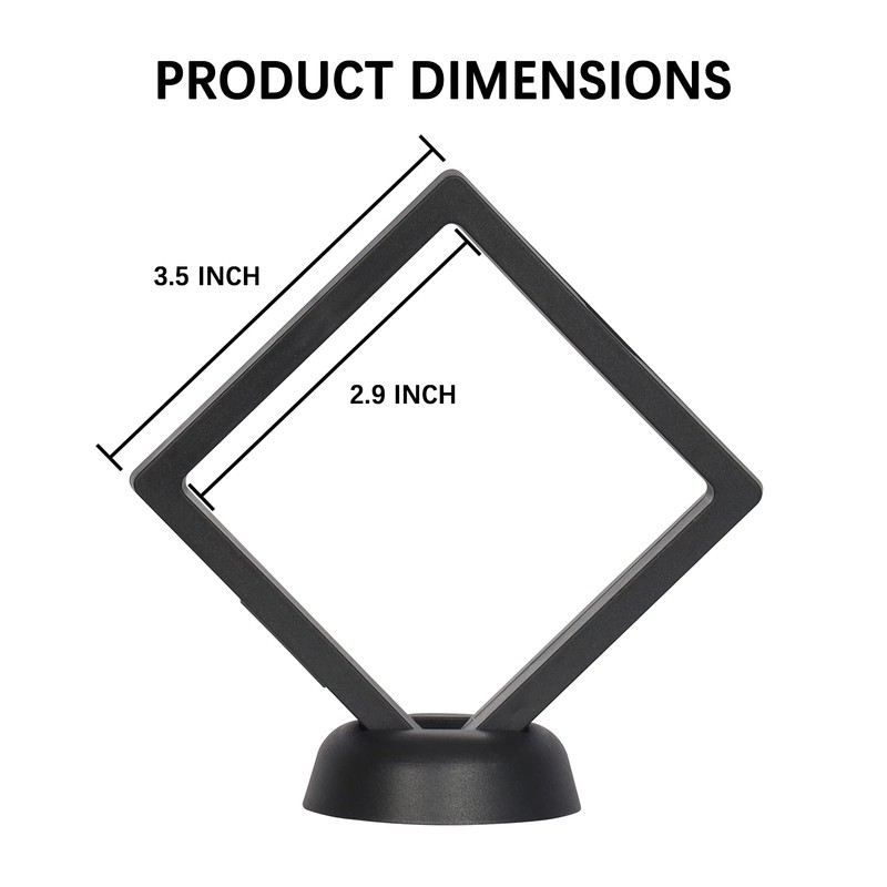Challenge Coin Display Case Stand 3D Floating Display Stand Holder,