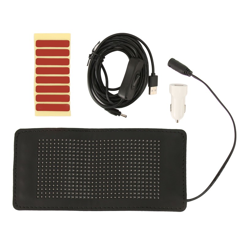 Programmable Scrolling LED Sign Bluetooth App Control LED Car Sign