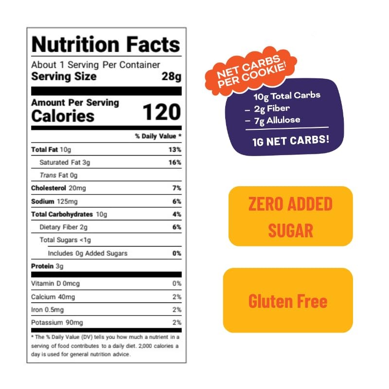 Good Journey Soft Churro Cookies - 12 cookies | low