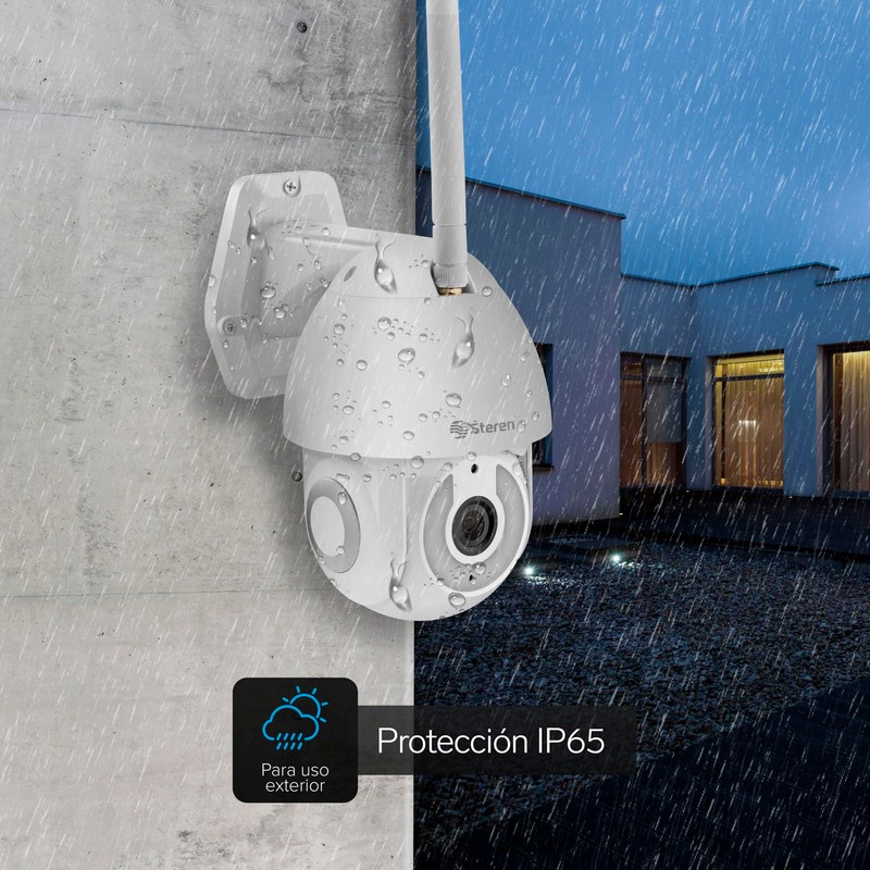 STEREN CCTV-235 Cámara de Seguridad Wi-Fi Full HD 1080p robotizada