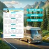 lovielf RV Equipment Checklist Packing List - Erasable Reusable Laminated