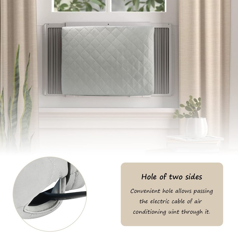 Indoor Air Conditioner Cover AC Unit Window Cover for Inside
