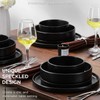 Onader 16 Piece Dinnerware Sets with Serving Bowls for 4,