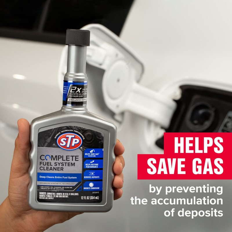 STP Direct Injection Fuel Injector Cleaner, Advanced Synthetic Technology Fuel