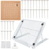 FREEBLOSS 8 x 8 inch Macrame Board Set, Macrame Board