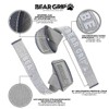 BEAR GRIP Straps - Premium Neoprene Padded, Double Stitched Heavy