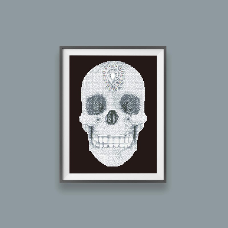 Diamond Dotz DD10.021 Kit Intermediate Crystal Skull None